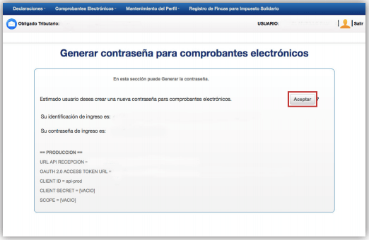 Generación de llave criptográfica para factura electrónica en Costa Rica